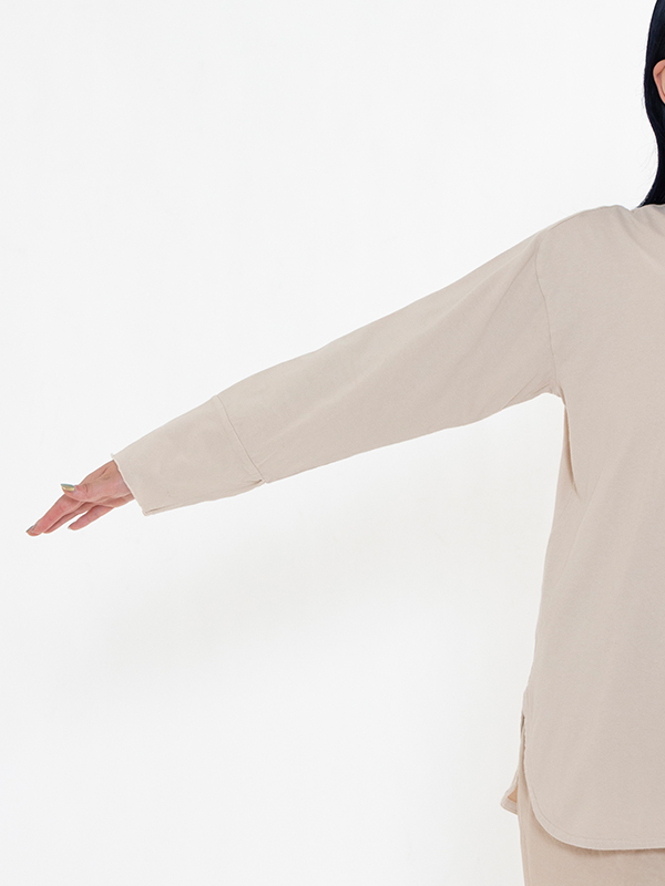 Organic cotton l/s t-shirt-オーガニックコットンロング