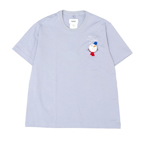 T-SHIRT WITH SNOWMAN-Tシャツウィズスノーマン-doublet（ダブレット