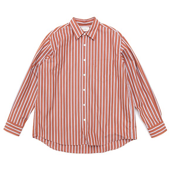 Standard stripe shirt-スタンダードストライプシャツ-Ernie Palo