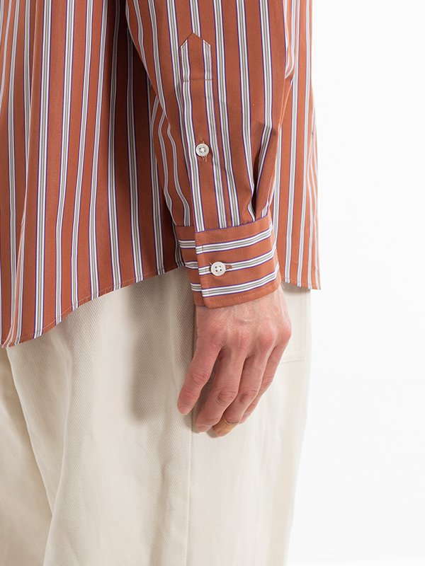 Standard stripe shirt-スタンダードストライプシャツ-Ernie Palo 