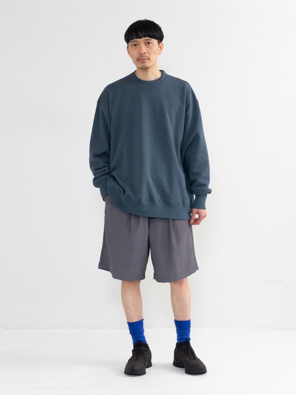 LOOPWHEELER for Graphpaper classic crew neck sweat-ループ