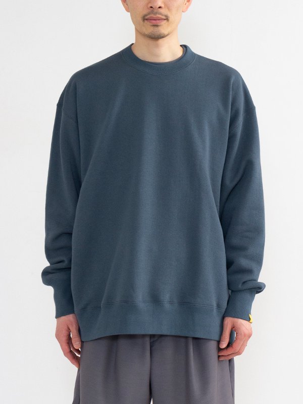 LOOPWHEELER for Graphpaper classic crew neck sweat-ループ