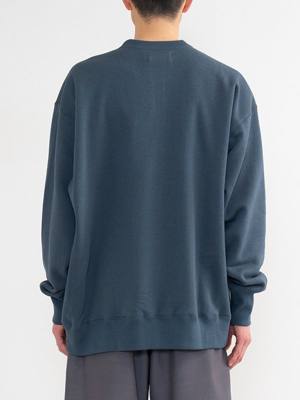 LOOPWHEELER for Graphpaper classic crew neck sweat-ループ