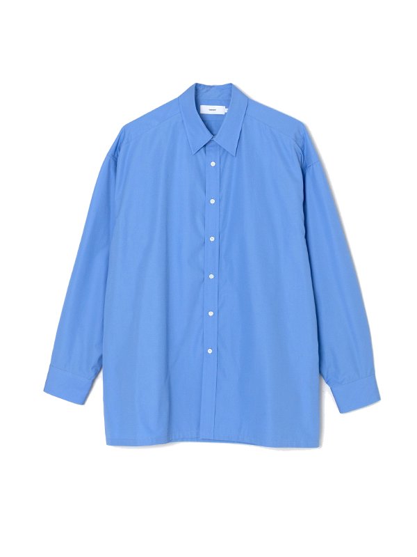 High count broad regular collar shirt-ハイカウントブロード