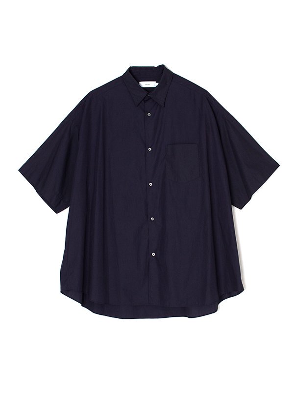 Broad S/S Oversized Regular Collar  Shirt-ブロードショートスリーブレギュラーカラーシャツ-Graphpaper（グラフペーパー）通販| stcompany