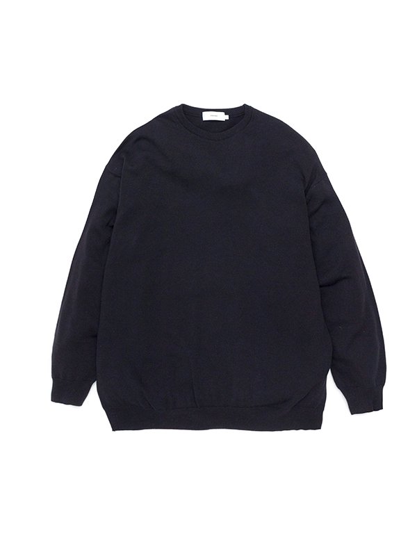 Survin l/s crew neck knit-サービンロングスリーブクルーネックニット