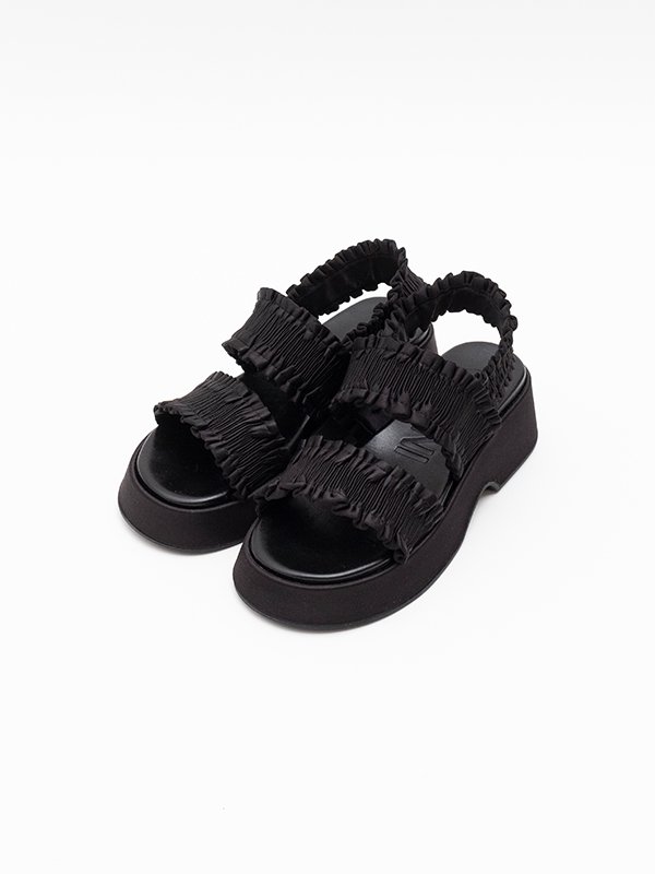 Smock flatform sandal-スモックフラットサンダル-GANNI（ガニー）通販 