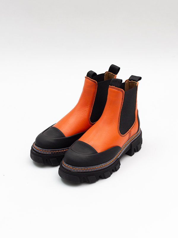 宅配便送料無料 GANNI Cleated Low Chelsea Boots チェルシーブーツ