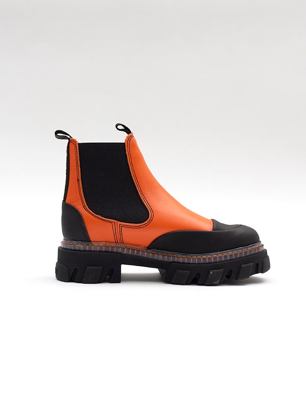 宅配便送料無料 GANNI Cleated Low Chelsea Boots チェルシーブーツ