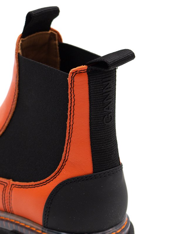 Cleated low chelsea boot-クリエイテッドロウミッドチェルシーブーツ