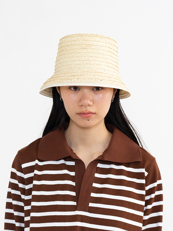 Raffia bucket hat-ラフィアバケットハット-KIJIMA TAKAYUKI