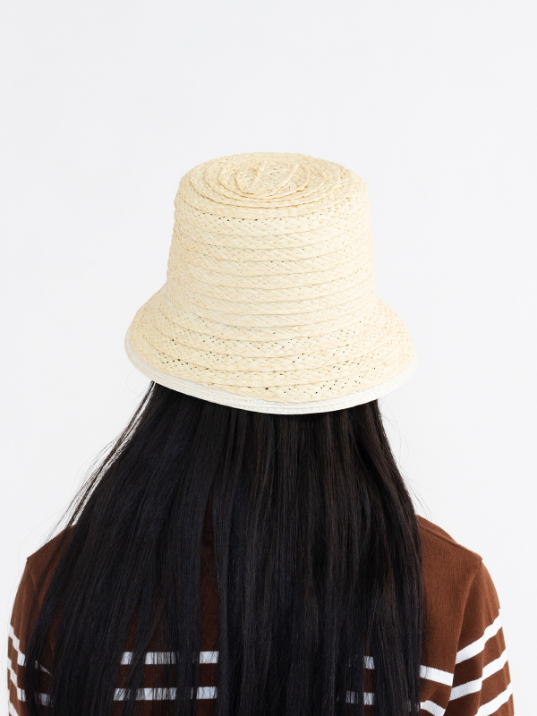 Raffia bucket hat-ラフィアバケットハット-KIJIMA TAKAYUKI