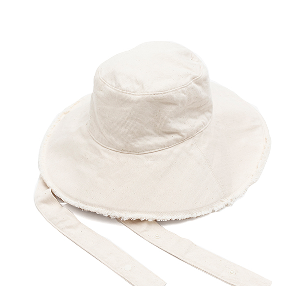 Organic denim bucket hat-オーガニックデニムバケットハット-KIJIMA