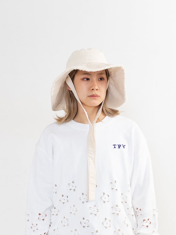 Organic denim bucket hat-オーガニックデニムバケットハット-KIJIMA