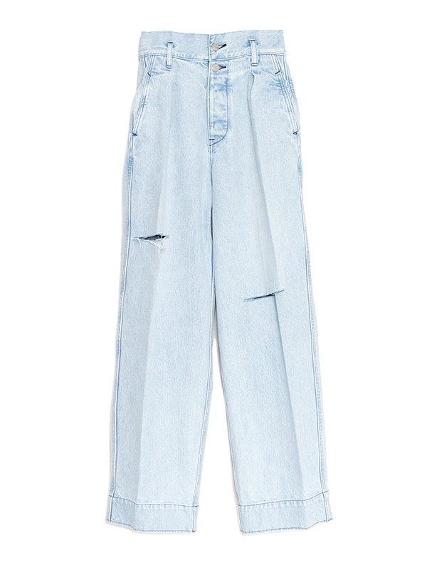 The wide jean trousers-ワイドジーントラウザー-TANAKA（タナカ）通販 