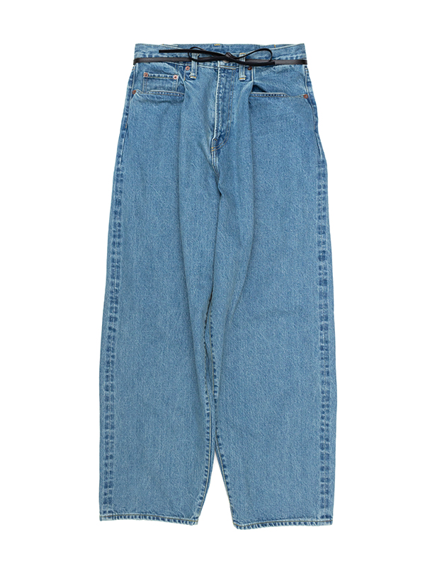 VINTAGE REPRODUCTION WIDE TUCK DENIM-ヴィンテージリプロダクション