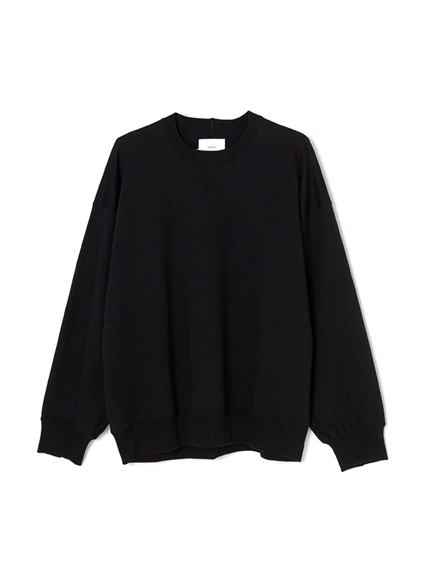 OVERSIZED UNTWISTED YARN SWEAT LS-オーバーサイズアンツイストヤーン