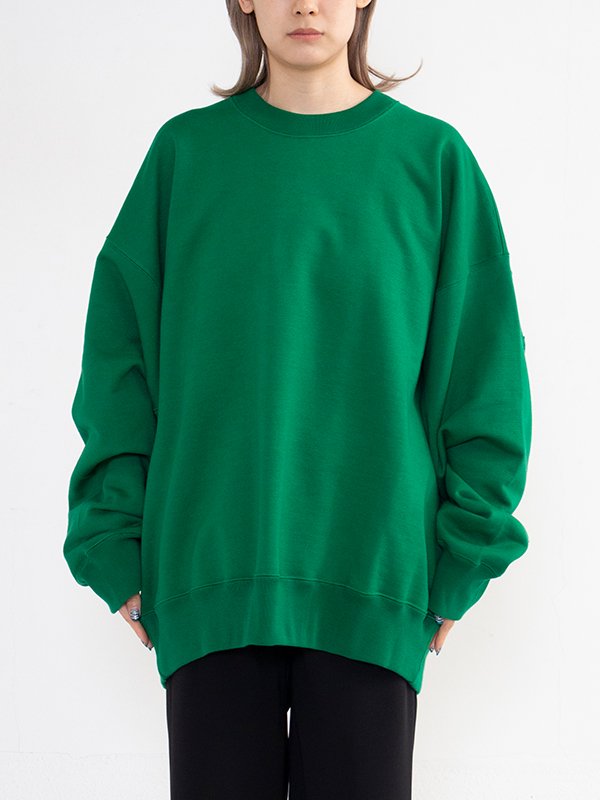 OVERSIZED UNTWISTED YARN SWEAT LS-オーバーサイズアンツイストヤーン