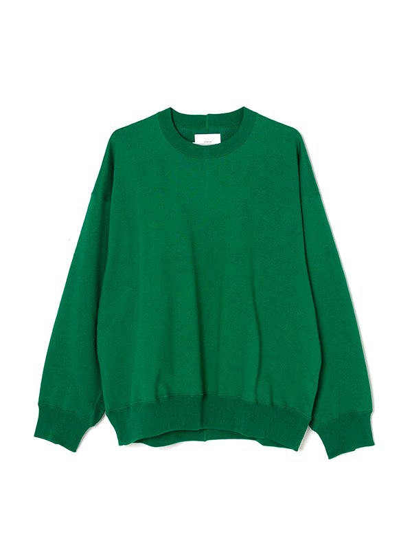 OVERSIZED UNTWISTED YARN SWEAT LS-オーバーサイズアンツイストヤーン