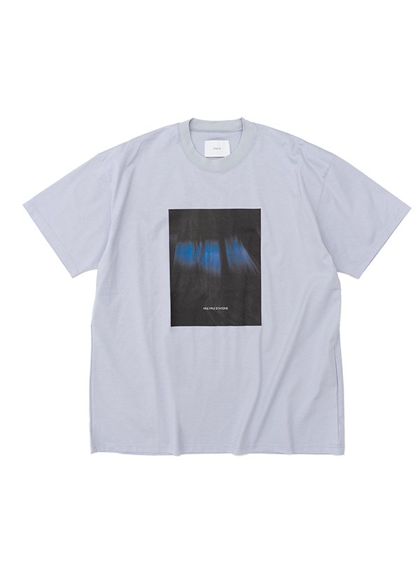 PRINT TEE BLUE-プリントTシャツブルー-stein（シュタイン）通販