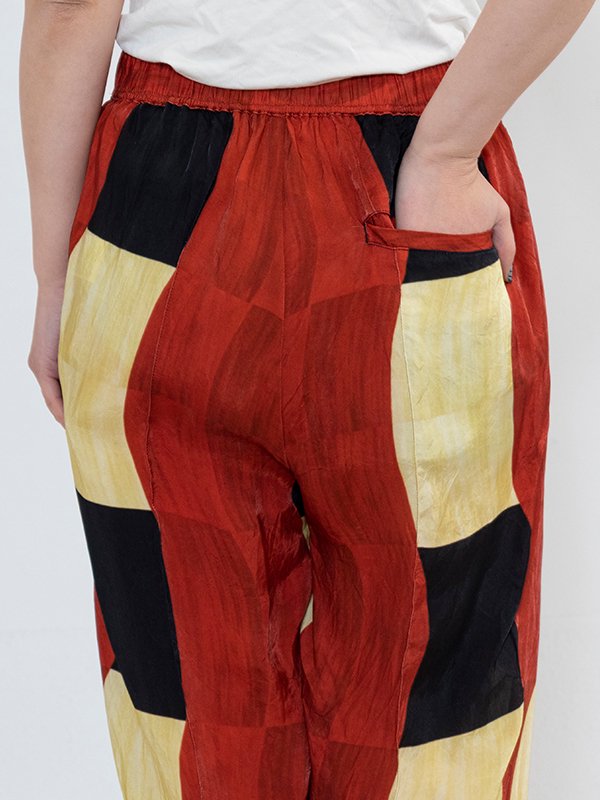 Inner print pants-インナープリントパンツ-TOGA PULLA（トーガプルラ