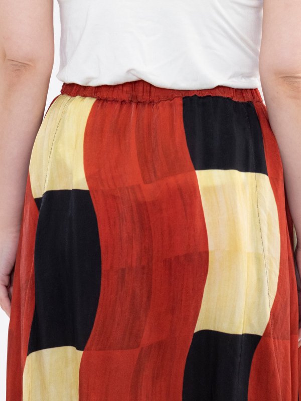 Inner print skirt-インナープリントスカート-TOGA PULLA