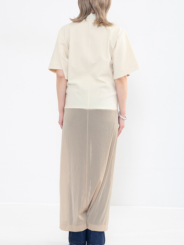 Chiffon jersey dress-チフォンジャージードレス-TOGA PULLA（トーガプルラ）通販| st company
