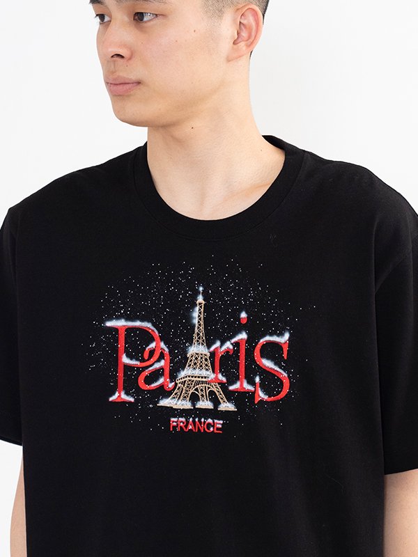 ふるさと割ふるさと割SNOW IN PARIS T-SHIRT(23SS26CS273)-GREY