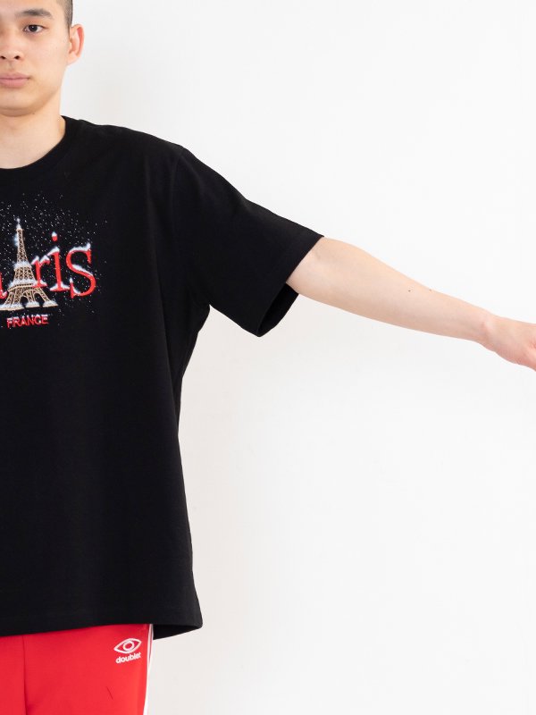 SNOW IN PARIS T-SHIRT-スノーインパリTシャツ-doublet（ダブレット