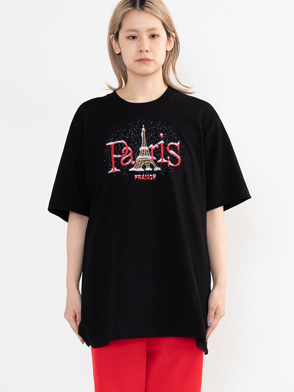 SNOW IN PARIS T-SHIRT-スノーインパリTシャツ-doublet（ダブレット