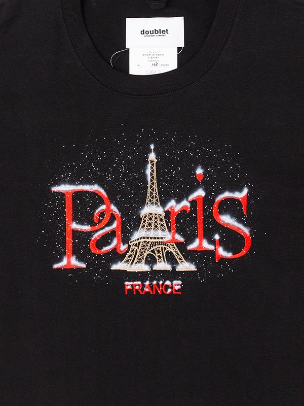 SNOW IN PARIS T-SHIRT-スノーインパリTシャツ-doublet（ダブレット ...