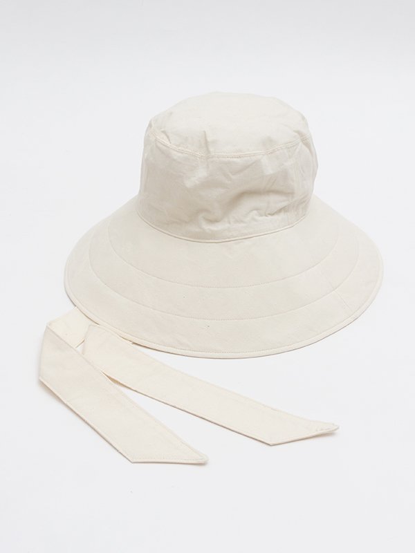 Cotton silk bucket hat-コットンシルクバケットハット-KIJIMA 