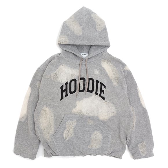 RIPPED OFF KNIT HOODIE-リップドオフニットフーディー-doublet