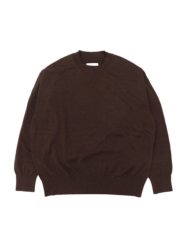 COTTON CASHMERE KNIT LONG SLEEVE-コットンカシミヤ