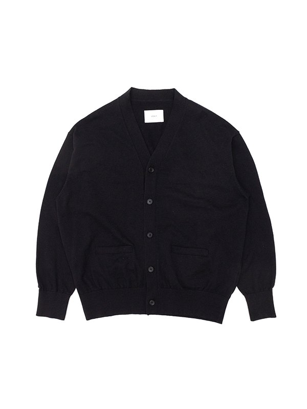 COTTON CASHMERE KNIT CARDIGAN-コットンカシミヤニット