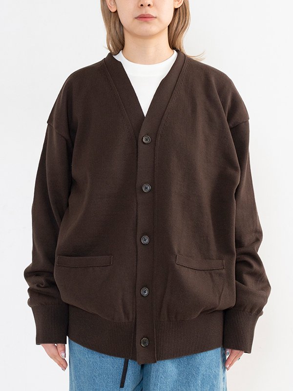 COTTON CASHMERE KNIT CARDIGAN-コットンカシミヤニットカーディガン