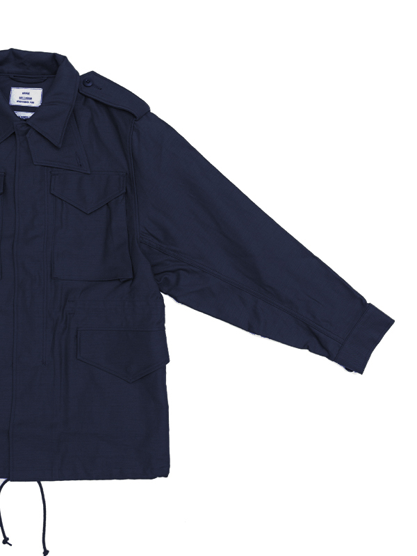 HYKE M-51 TYPE FIELD JACKET NAVY 5-