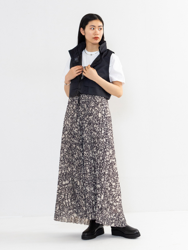 新品未使用 HYKE PEBBLE PRINTED MAXI DRESS - www.danielparente.net