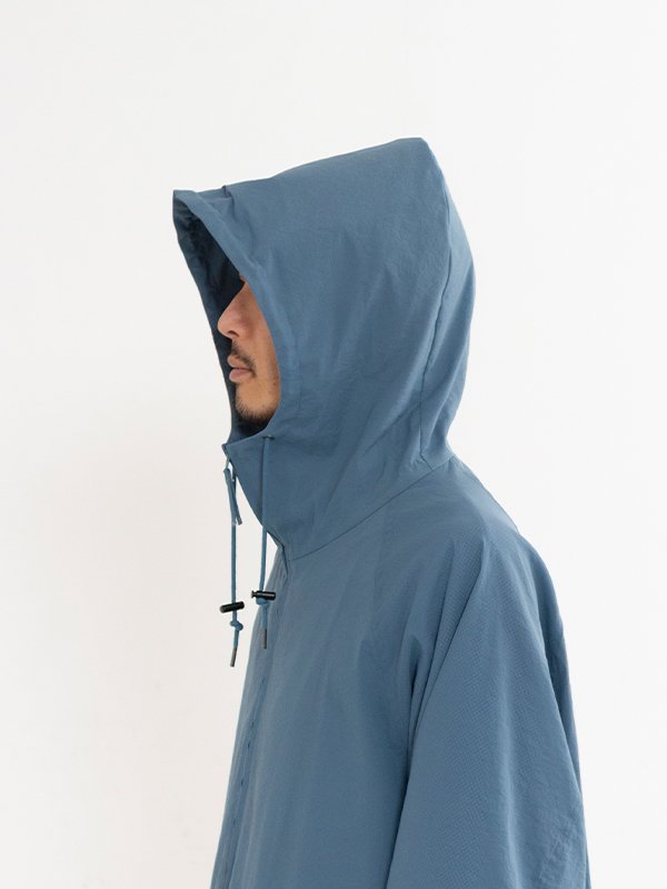 High stretch nylon rain parka-ハイストレッチナイロンレインパーカー