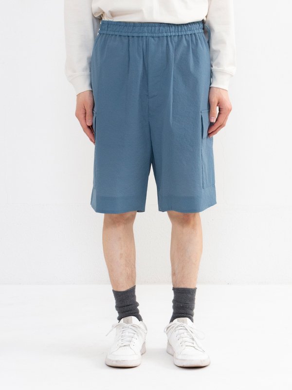 High stretch nylon easy cargo shorts -ヘビーストレッチナイロン