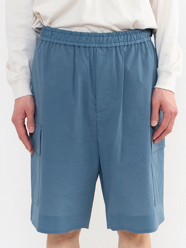 High stretch nylon easy cargo shorts -ヘビーストレッチナイロン