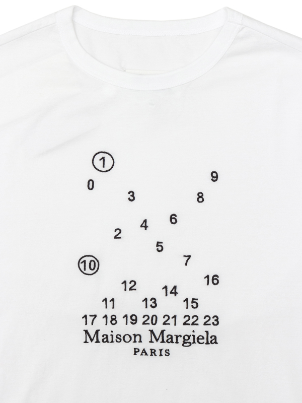 Maison Margiela/ジャージー ロゴTシャツ sサイズ