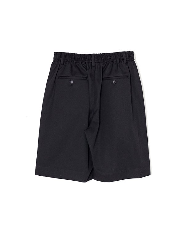 WIDE EASY SHORT TROUSERS-ワイドイージーショートトラウザー-stein