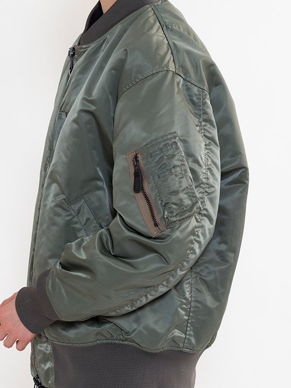 スーパーデリバリー」 23AW HYKE ハイクTYPE MA-1 JACKET メンズ