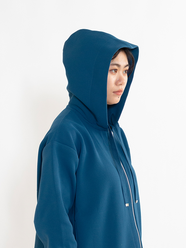 MILAN RIB HOODIE JACKET-ミラノリブフードジャケット-CFCL（シーエフ