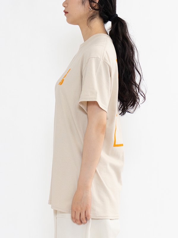 ダークブラウン 茶色 Pheeny☆フィーニー 23ss sea Tシャツ ホワイト