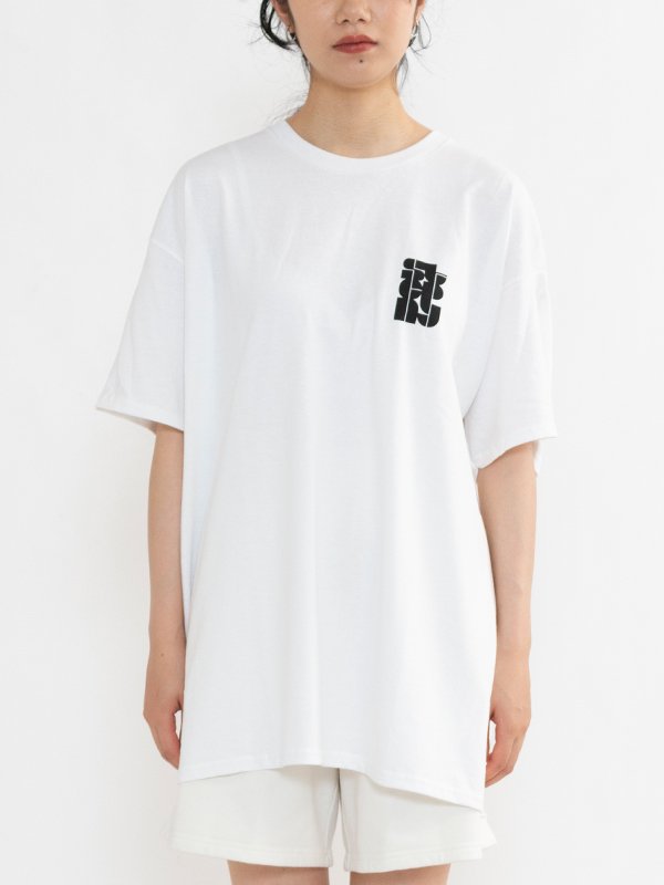 ダークブラウン 茶色 Pheeny☆フィーニー 23ss sea Tシャツ ホワイト