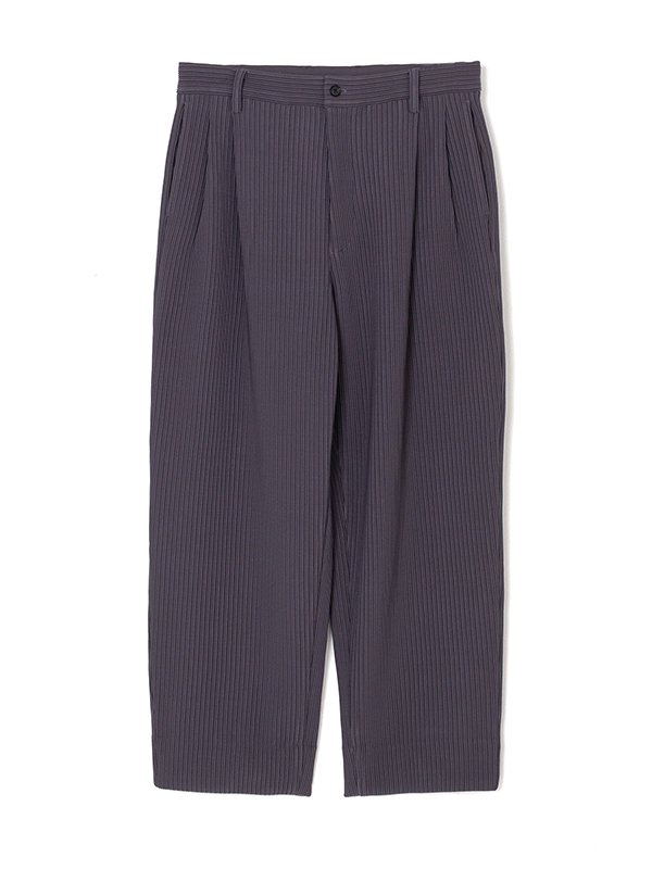 GRADATION PLEATS TWO TUCK TROUSERS-グラデーション
