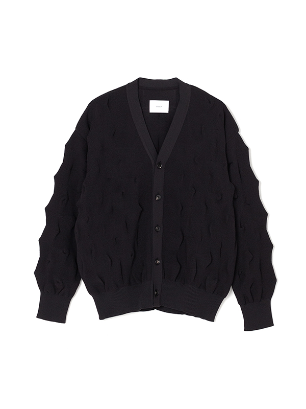 stein】BUMPY PATTERNED KNIT CARDIGAN-