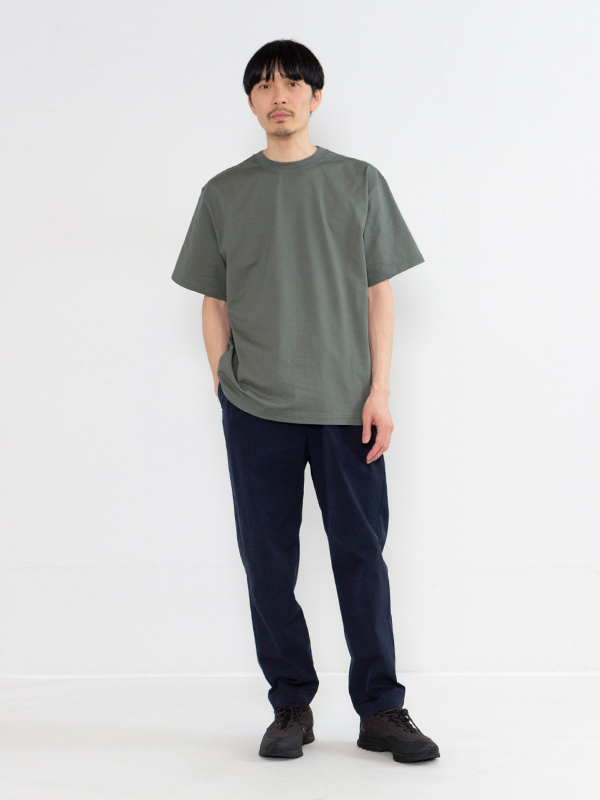 SHORT-SLV TEE-ショートスリーブティー-HYKE（ハイク）通販| st company